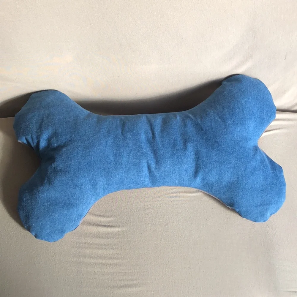 Handmade Dog Bone Pillow